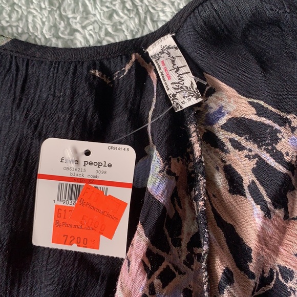 Free People Intimately Floral Print Layered Top - Picture 2 of 2